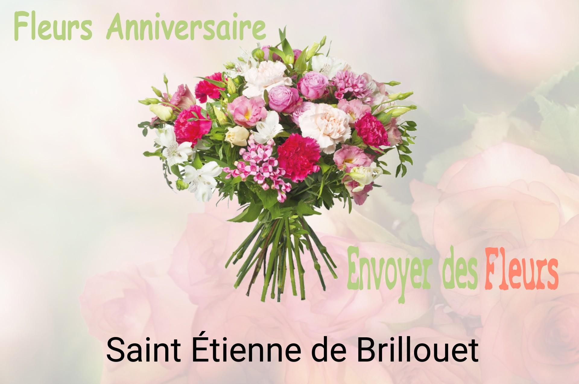 Bouquet de fleurs d’anniversaire livré à Saint-Étienne-de-Brillouet