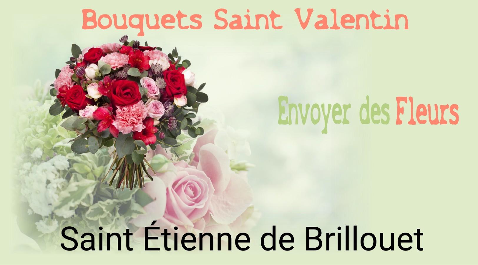 Roses de Saint-Valentin livrées à Saint-Étienne-de-Brillouet